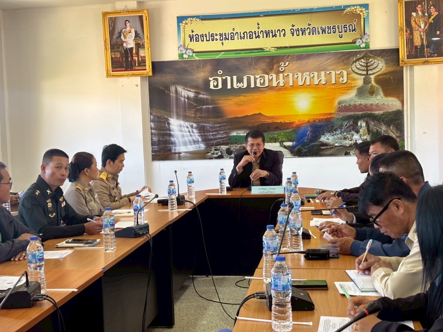 พช.อำเภอน้ำหนาว เข้าร่วมการประชุม “คณะกรรมการบริหารงานอำเภอแบบบูรณาการ (กบอ.) อำเภอน้ำหนาว ครั้งที่ 12/2568"