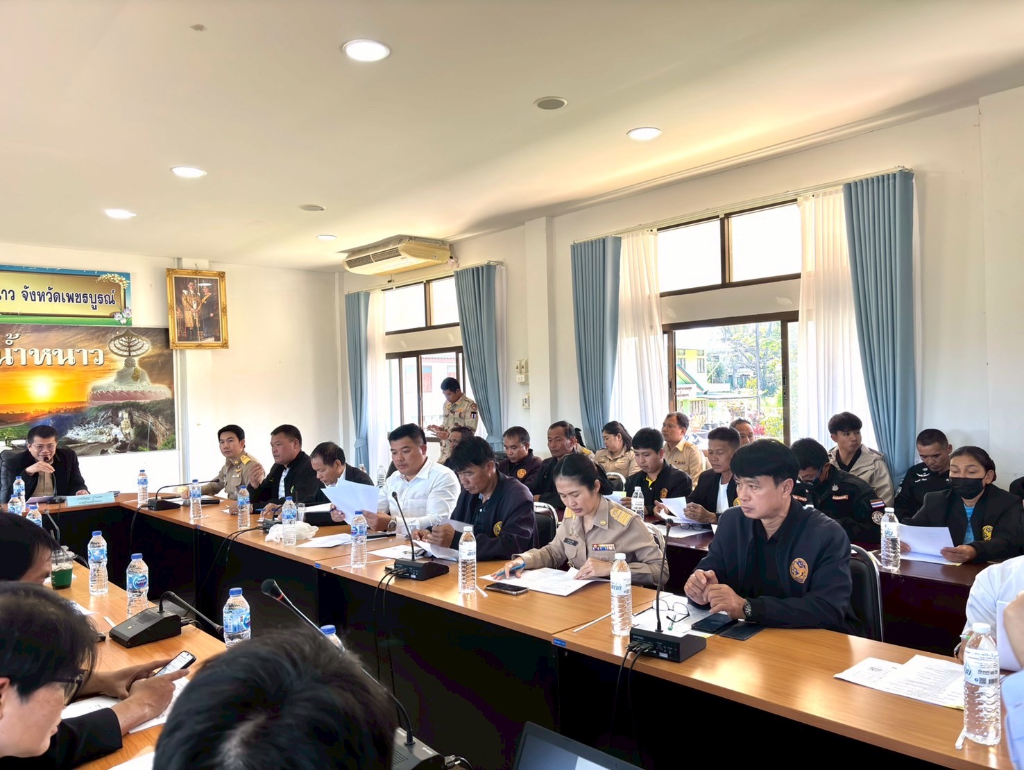 พช.อำเภอน้ำหนาว เข้าร่วมการประชุม “การเตรียมจัดงานประเพณีเผาข้าวหลามและมหกรรมของดีอำเภอน้ำหนาว ประจำปี 2568 ครั้งที่ 39"