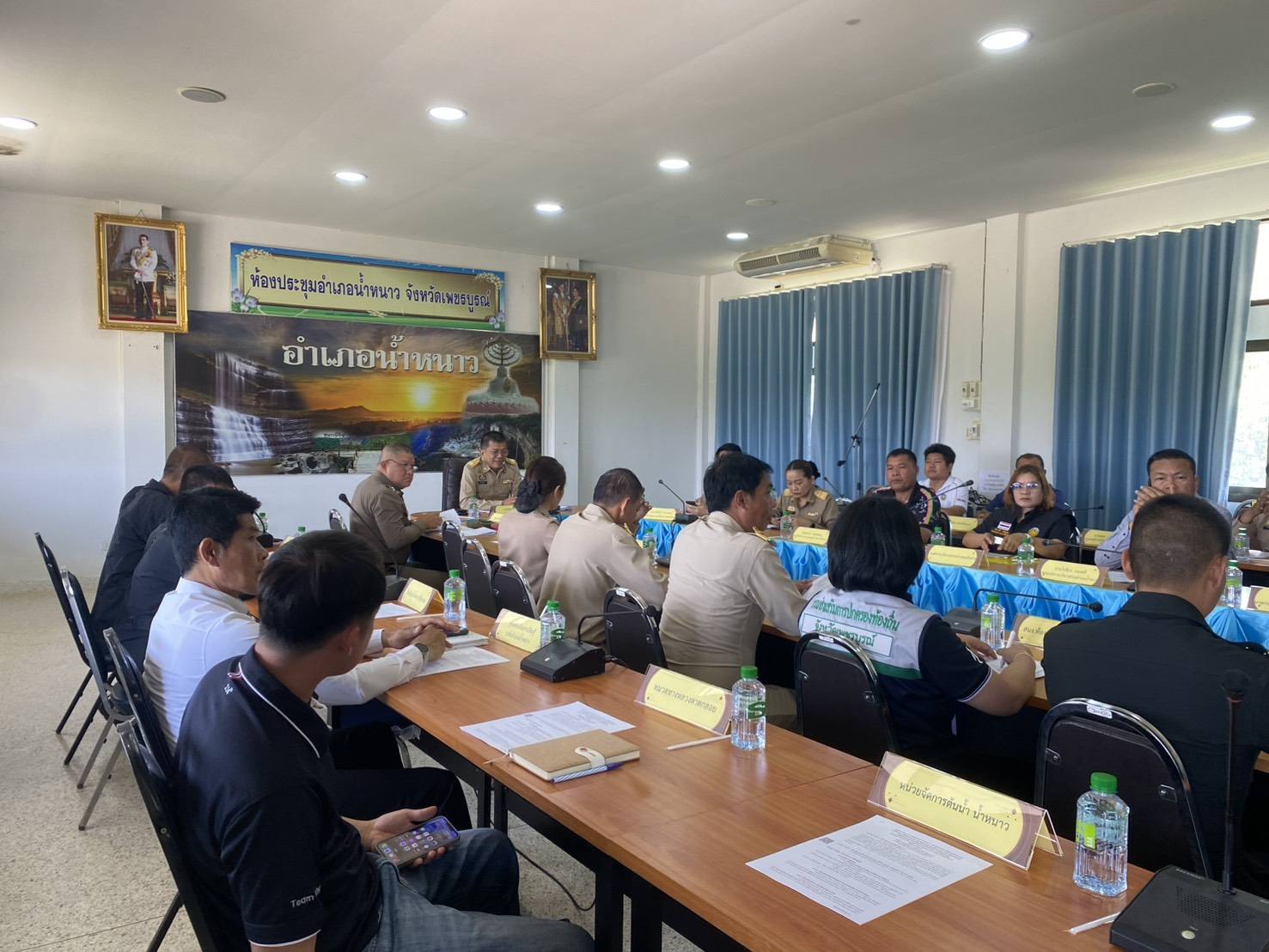 พช.น้ำหนาว ร่วมประชุมหัวหน้าส่วนราชการ และการประชุมคณะกรรมการบริหารงานอำเภอแบบบูรณาการ (กบอ.) อำเภอน้ำหนาว ครั้งที่ 4/2569 