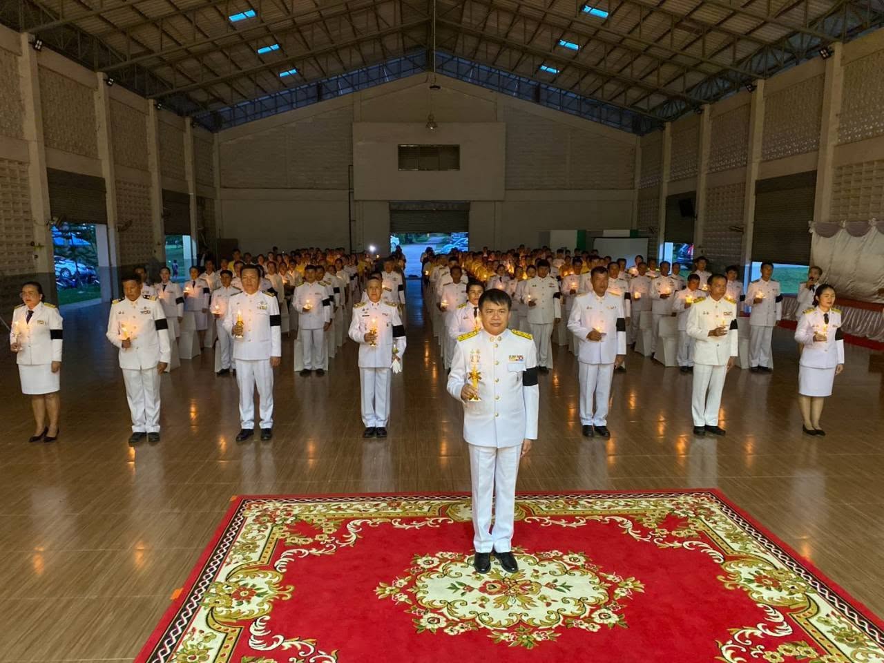 พช.น้ำหนาว ร่วมพิธีถวายเครื่องราชสักการะ วางพานพุ่ม และจุดเทียนถวายพระพรชัยมงคล เนื่องในโอกาสวันเฉลิมพระชนมพรรษา พระบาทสมเด็จพระเจ้าอยู่หัว 28 กรกฎาคม 2569