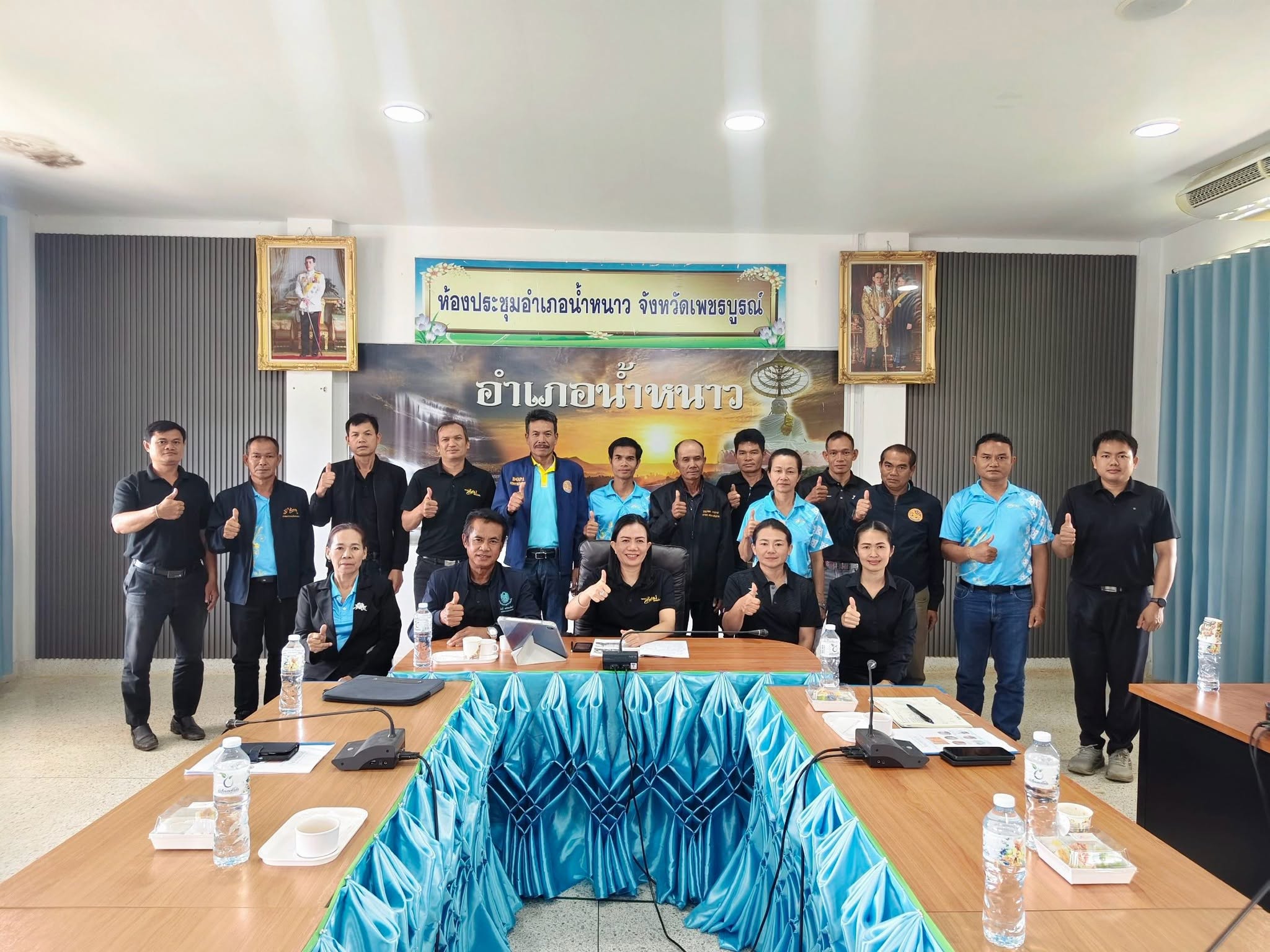 พช.น้ำหนาว ดำเนินการ "ประชุมติดตามและสรุปผลการขับเคลื่อนการดำเนินงานวิทยากรกระบวนการกองทุนแม่ของแผ่นดิน (ครู ค)"