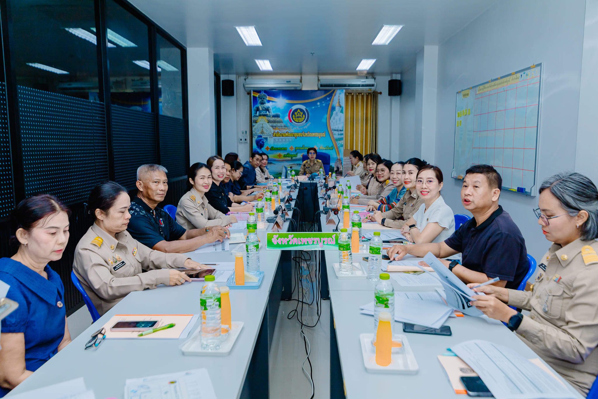 พช.น้ำหนาว  ร่วมประชุมพัฒนาการอำเภอ นักวิชาการพัฒนาชุมชนและเจ้าหน้าที่พัฒนาชุมชน ครั้งที่ 10/2569 ประจำเดือนตุลาคม 2569