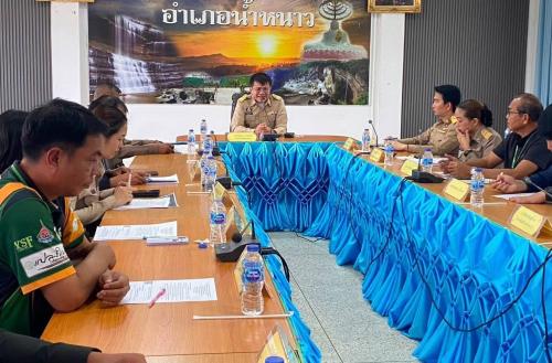 พช.น้ำหนาว ร่วมการประชุมหัวหน้าส่วนราชการและการประชุมคณะกรรมการบริหารงานอำเภอแบบบูรณาการ (กบอ.) ครั้งที่ 8/2569 